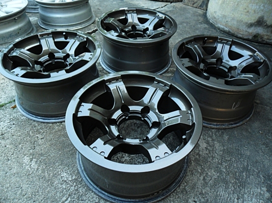 แม็กออฟโรดขอบ15 คล้ายลายTE37ก้านยก 6รู139งานญี่ปุ่น สียอดฮิต