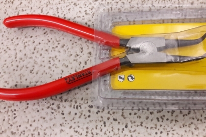 ขายคีมถ่างแหวนสปริง7" STANLEY MADE IN USA.ใหม่เก่าเก็บ