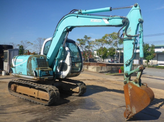 Kobelco SK60-2 มาร์คไฟว์ เก่าญี่ปุ่น มีไลน์หัวกระแทก รถสวย สีเดิมๆ
