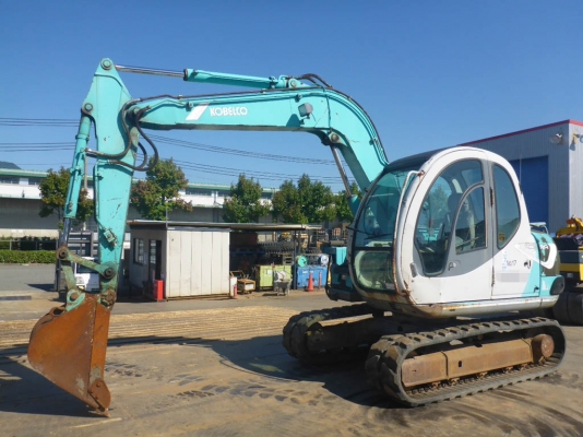 Kobelco SK60-2 มาร์คไฟว์ เก่าญี่ปุ่น มีไลน์หัวกระแทก รถสวย สีเดิมๆ