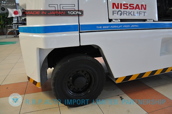 ขายรถโฟล์คลิฟท์มือสอง NISSAN รุ่น H01-001314 ราคา130,000 บาทนำเข้าจากประเทศญี่ปุ่น 100\% ไม่เคยใช้งานในประเทศไทย