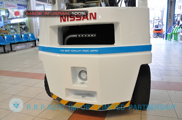 ขายรถโฟล์คลิฟท์มือสอง NISSAN รุ่น H01-001314 ราคา130,000 บาทนำเข้าจากประเทศญี่ปุ่น 100\% ไม่เคยใช้งานในประเทศไทย