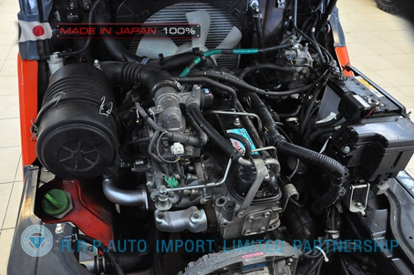 ขายรถโฟล์คลิฟท์มือสอง TOYOTA รุ่น 8FG15-32677 นำเข้าจากประเทศญี่ปุ่น 100\% ไม่เคยใช้งานในไทย