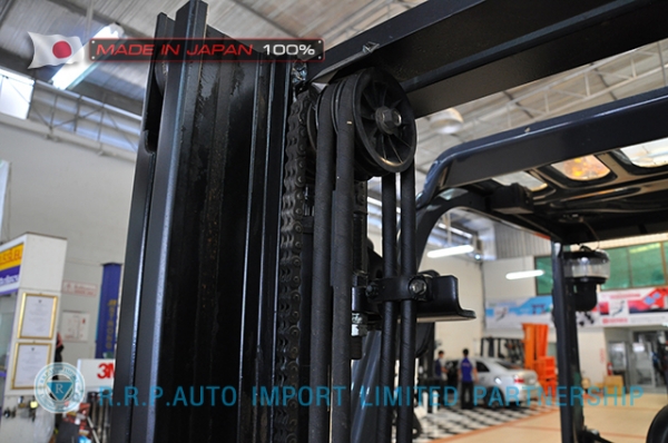 ขายรถโฟล์คลิฟท์มือสอง TOYOTA รุ่น 8FG15-32677 นำเข้าจากประเทศญี่ปุ่น 100\% ไม่เคยใช้งานในไทย