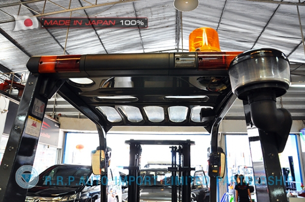 ขายรถโฟล์คลิฟท์มือสอง TOYOTA รุ่น 8FG15-32677 นำเข้าจากประเทศญี่ปุ่น 100\% ไม่เคยใช้งานในไทย