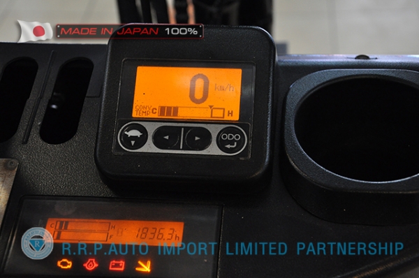 ขายรถโฟล์คลิฟท์มือสอง TOYOTA รุ่น 8FG15-32677 นำเข้าจากประเทศญี่ปุ่น 100\% ไม่เคยใช้งานในไทย