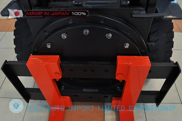 ขายรถโฟล์คลิฟท์มือสอง TOYOTA รุ่น 8FG15-32677 นำเข้าจากประเทศญี่ปุ่น 100\% ไม่เคยใช้งานในไทย