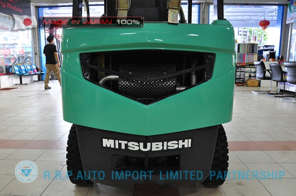 ขายรถโฟล์คลิฟท์มือสอง MITSUBISHI รุ่น FG15T-51216 นำเข้าจากประเทศญี่ปุ่น 100\% ไม่เคยใช้งานในประเทศไทย