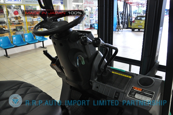 ขายรถโฟล์คลิฟท์มือสอง MITSUBISHI รุ่น FG15T-51216 นำเข้าจากประเทศญี่ปุ่น 100\% ไม่เคยใช้งานในประเทศไทย