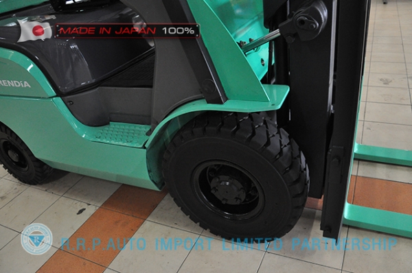 ขายรถโฟล์คลิฟท์มือสอง MITSUBISHI รุ่น FG15T-51216 นำเข้าจากประเทศญี่ปุ่น 100\% ไม่เคยใช้งานในประเทศไทย