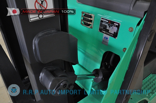 ขายรถโฟล์คลิฟท์มือสอง MITSUBISHI รุ่น FG15T-51216 นำเข้าจากประเทศญี่ปุ่น 100\% ไม่เคยใช้งานในประเทศไทย