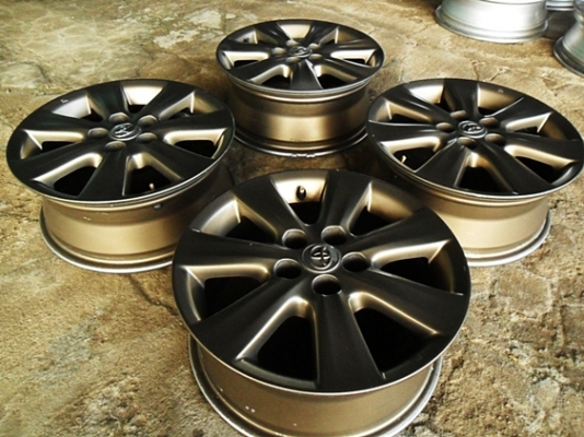 แม็กโตโยต้าขอบ15แท้ๆ 5รู100 อัลติส โคโรน่า  สีสวยๆ สภาพใหม่ๆ