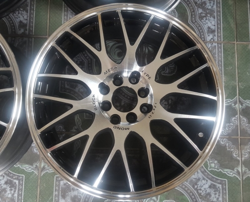 ขายล้อ MONO Black 17 4รู100-114 ET42 4 ล้อ