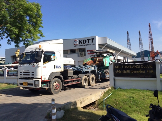 ส่งมอบครับรถปูผิวทาง VOGELE : S2100