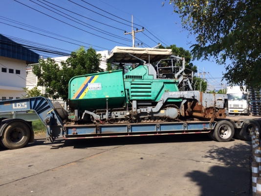 ส่งมอบครับรถปูผิวทาง VOGELE : S2100