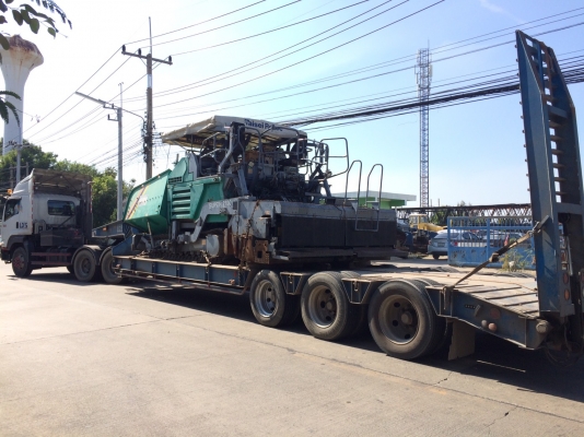 ส่งมอบครับรถปูผิวทาง VOGELE : S2100