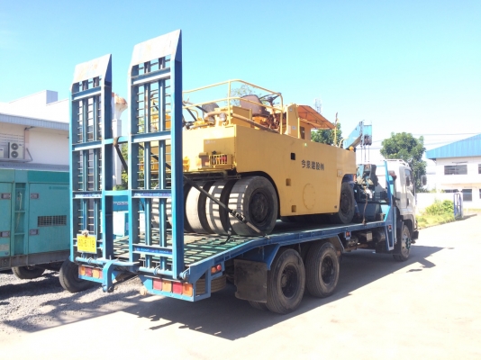 ส่งมอบครับ รถบดล้อยาง9ล้อ SAKAI TS7409