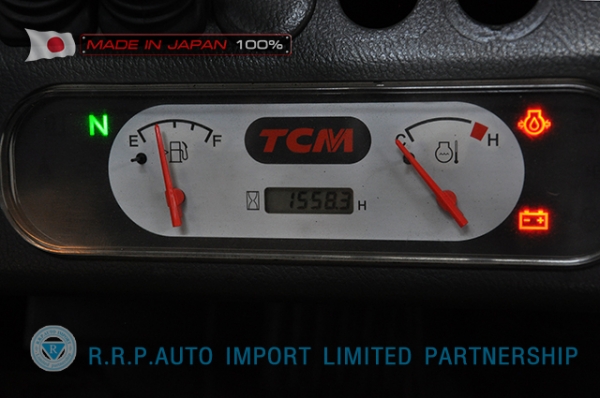 ขายรถโฟล์คลิฟท์มือสอง TCM รุ่น FHG25T3-2E500188 นำเข้าจากประเทศญี่ปุ่น 100\% ไม่เคยใช้งานในประเทศไทย