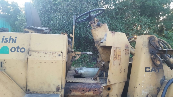 ขายตามสภาพ รถตัก CAT 910 ไม่มีปั้มดีเซล