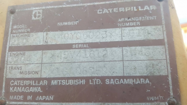 ขายตามสภาพ รถตัก CAT 910 ไม่มีปั้มดีเซล