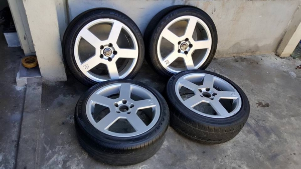 ล้อ Pegasus ขอบ 17 พร้อมยาง ออฟขับหน้า ยางปี 15