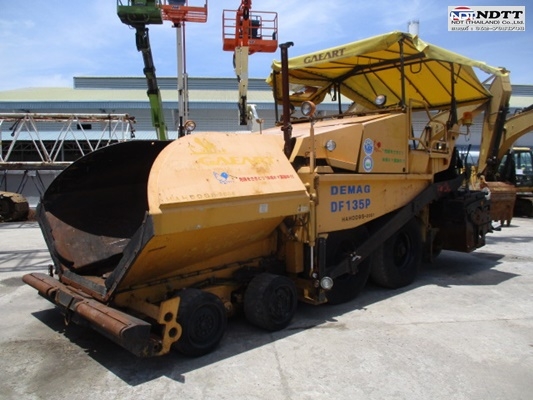 โล๊ะๆ ถูกๆ ขายรถปูยาง DEMAG DF-135P #32135 ปูได้ 6m พร้อมตัวต่อ 8.5m นำเข้าจากญี่ปุ่น  062-709-1748 ธีรเทพ