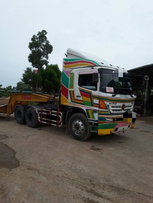 10ล้อหัวลาก2เพลาHINO.260ปี 46 รถสวยสภาพดี เล่มพร้อม ภาษีไม่ขาด