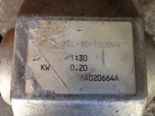 ขายมอเตอร์เกียร์ GTR made in Japan ขนาด 1/4HP. 380V มีเบรคในตัว อัตราทด 1:30 เพลาออกประมาณ 48รอบต่อนาที สภาพสวยเดิมๆ พร้อมใช้งาน ขายมอเตอร์เกียร์ GTR made in Japan ขนาด 1/4HP. 380V มีเบรคในตัว อัตราทด 1:30 เพลาออกประมาณ 48รอบต่อนาที สภาพสวยเดิมๆ พร้อมใช้งาน