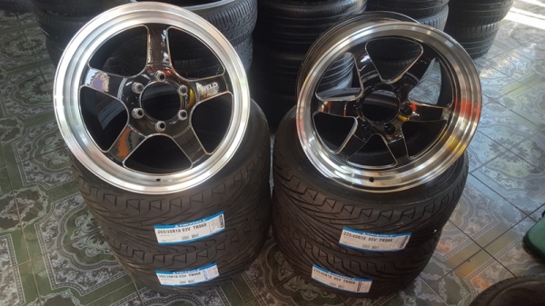 แม็กซ์ใหม่Weld ขอบ18 6 รู 9.5+10.5