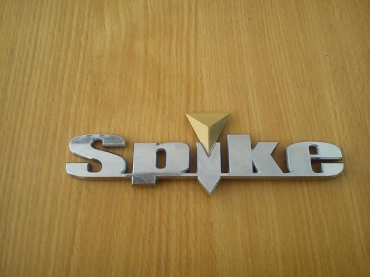 เพลทโลโก้ Spike แท้ ติดท้ายรถ