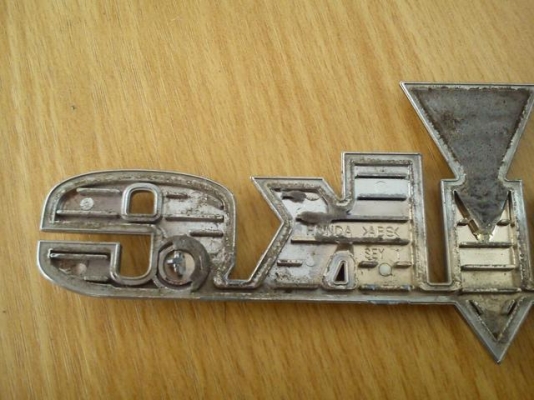 เพลทโลโก้ Spike แท้ ติดท้ายรถ