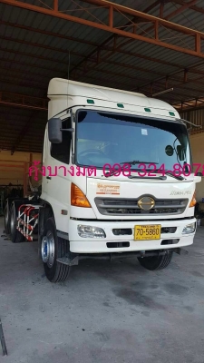 ขายสิบล้อหัวลาก HINO เครื่อง 320 แรง ปลายปี 50 เดิมๆตามรุ่น ทะเบียนพร้อม