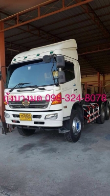 ขายสิบล้อหัวลาก HINO เครื่อง 320 แรง ปลายปี 50 เดิมๆตามรุ่น ทะเบียนพร้อม