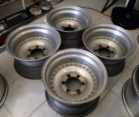 ล้อตัน CENTERLINE ขอบ15x8.5 ET-35 6รูกระบะ ลึก 5 นิ้ว ประมูลญี่ปุ่น
