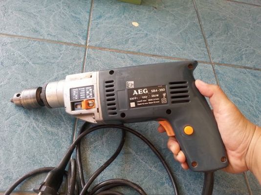 สว่าน AEG made in W.- Germany มือสอง สว่าน AEG made in W.- Germany มือสอง