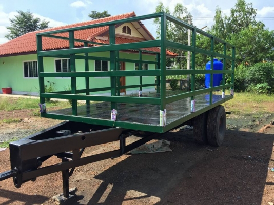 ขายเทรนเลอร์รถไถลาก  ดั้ม 4 ตัน  แบบ  1 เพลา  2 เพลา  ใส่ได้ทุกรุ่นตั้งแต่ 36 แรงขึ้นไป กระบะกว้าง 2.10 เมตร ยาว 4 เมตร  พร้อมรับสั่งทำตามแบบทุกชนิด