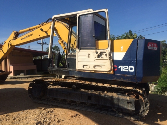 ขายรถแม็คโคร PC120-5 สนใจติดต่อคุณรัตนศักดิ์ 081-7621704