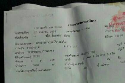 ขายราคาตัดด่วนๆ 785,000บ หกล้อ อีูชุชุ FRR-210ยูโร3ปี53ช่วงยาว5.60ม.สภาพดีสวยจัดบางเดิมทั้งคัน พร้อมใช้ ทะเบียนพร้อมโอน ขายราคาตัดด่วนๆ 785,000บ หกล้อ อีูชุชุ FRR-210ยูโร3ปี53ช่วงยาว5.60ม.สภาพดีสวยจัดบางเดิมทั้งคัน พร้อมใช้ ทะเบียนพร้อมโอน