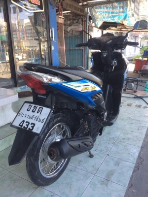 Honda Click 110i รถปี2552 เครื่องดีพร้อมใช้ราคาถูก