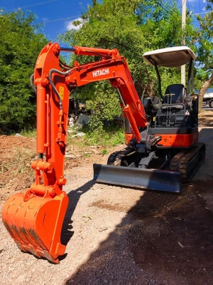 HITACHI ZX30u-2 ขนาดPC-30 มีลายหัวแย๊ก<มีVDOให้ชม>รถเก่านอกแท้มีเอกสาร☎️ติดต่อ 085-5632278 (ราคาต่อรองได้)
