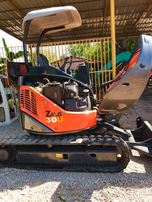 HITACHI ZX30u-2 ขนาดPC-30 มีลายหัวแย๊ก<มีVDOให้ชม>รถเก่านอกแท้มีเอกสาร☎️ติดต่อ 085-5632278 (ราคาต่อรองได้)