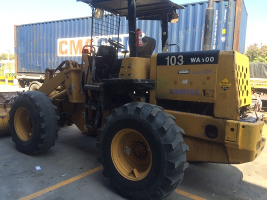 ขายรถตักล้อยางมือสอง KOMATSU WA100-5 สนใจติดต่อคุณรัตนศักดิ์ 081-7621704