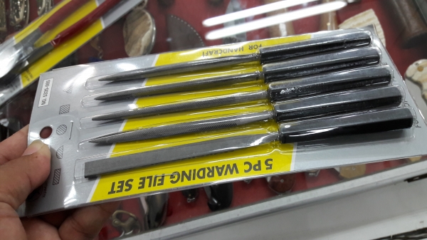 ขายตะไบชุด5ด้าม TOPMAN MADE IN JAPAN.ใหม่เก่าเก็บ