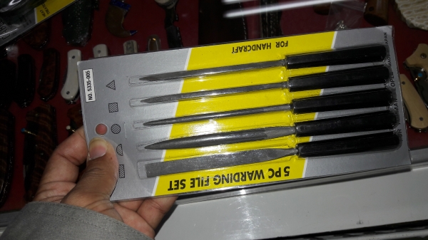 ขายตะไบชุด5ด้าม TOPMAN MADE IN JAPAN.ใหม่เก่าเก็บ