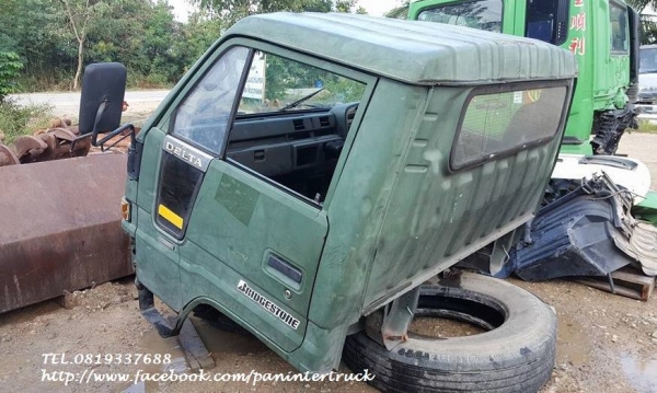 สินค้าเก่านอก*หัวเก๋งรถบรรทุก6ล้อกลาง/CABIN-DAIHATSU ,CABIN TOYOTA DYNAรุ่น:350-400(รุ่นยกหัวได้/ตาเหลี่ยม) ราคาเพียง 36,000 บาท