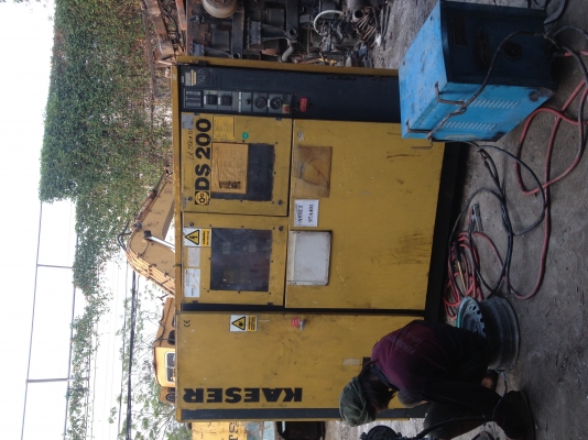 ปั้มลมเก่านอกใช้มอเตอร์ 5ตัวมีตั้งแต่75-200แรง