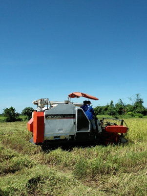 ขายรถเกี่ยวข้าวอุ้มคูโบต้า 68g