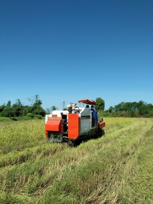 ขายรถเกี่ยวข้าวอุ้มคูโบต้า 68g