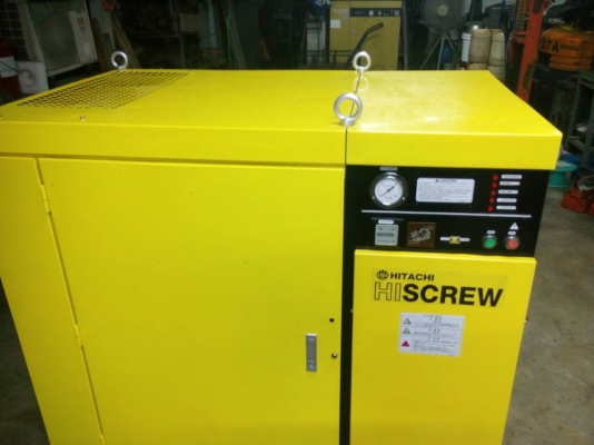 คุณลูกค้าท่านใดสนใจเครื่องปั๊มลมโรตารี่สกรูฮิตาชิ 30 แรง โทรหาปรึกษาได้เลย