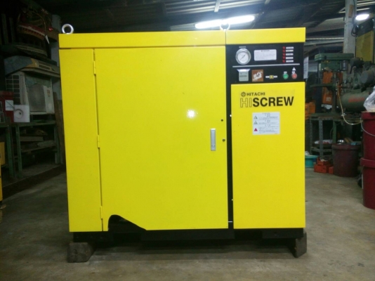 คุณลูกค้าท่านใดสนใจเครื่องปั๊มลมโรตารี่สกรูฮิตาชิ 30 แรง โทรหาปรึกษาได้เลย